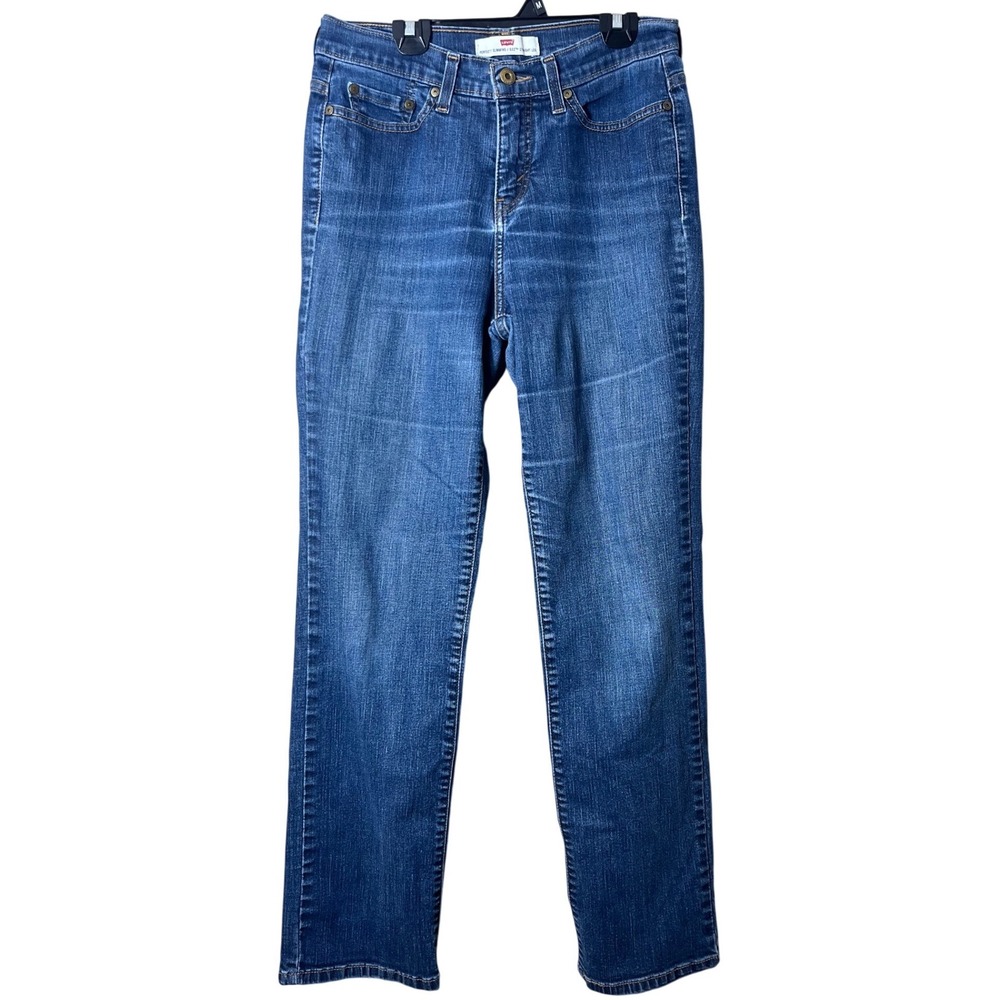 Levis 512 Perfect Slimming Straight Leg Jeans 8M Western Denim Y2K 90's